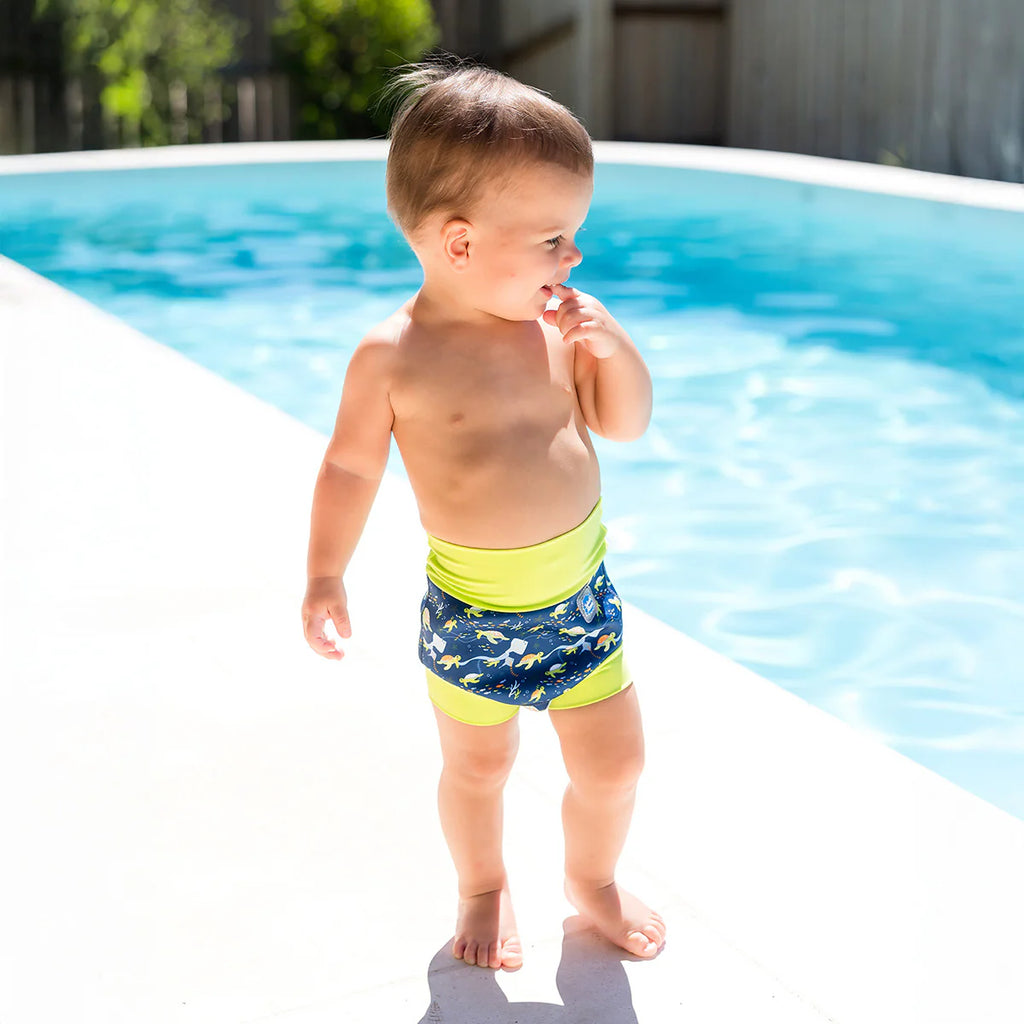 Splash About - Happy Nappy Reusable Beach/Pool Swim Diaper Turtle Tide