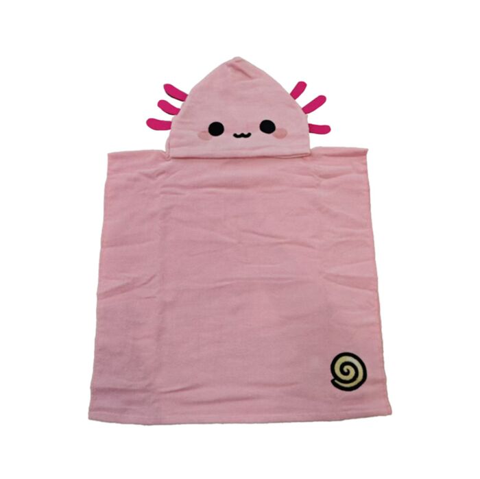 Puckator Adoramals Poncho em algodão Maddie o Axolote