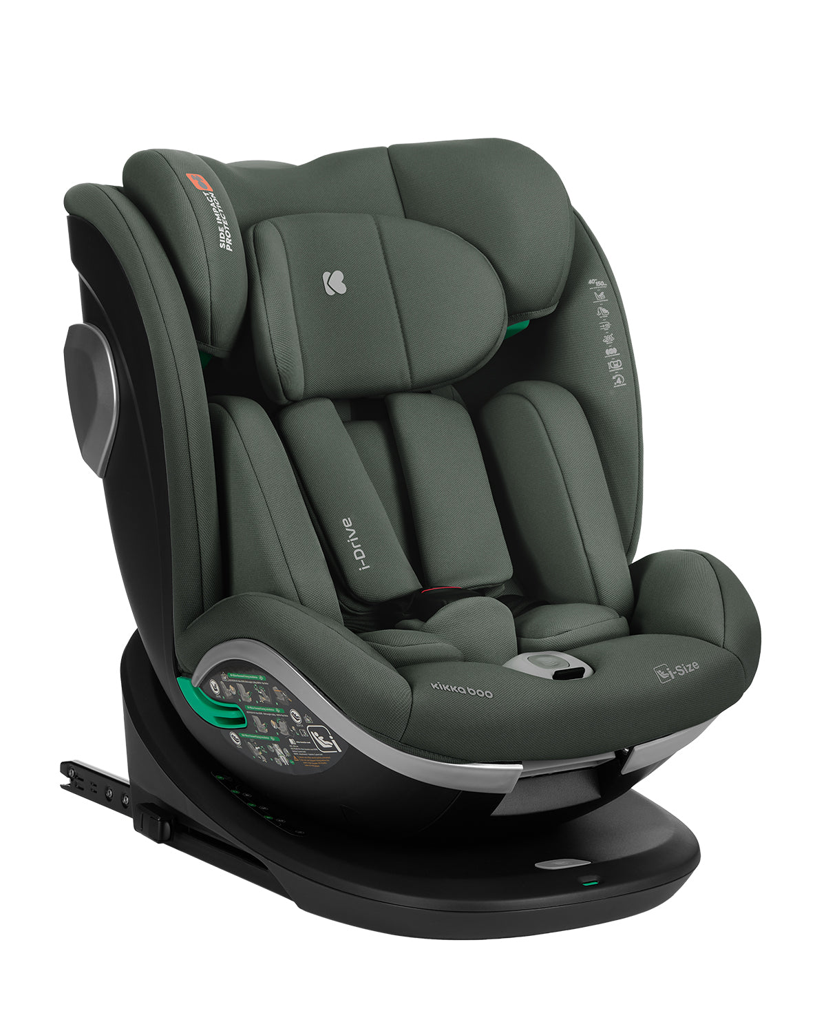 Cadeira Auto multigrupos Kikkaboo i-Drive  40-150