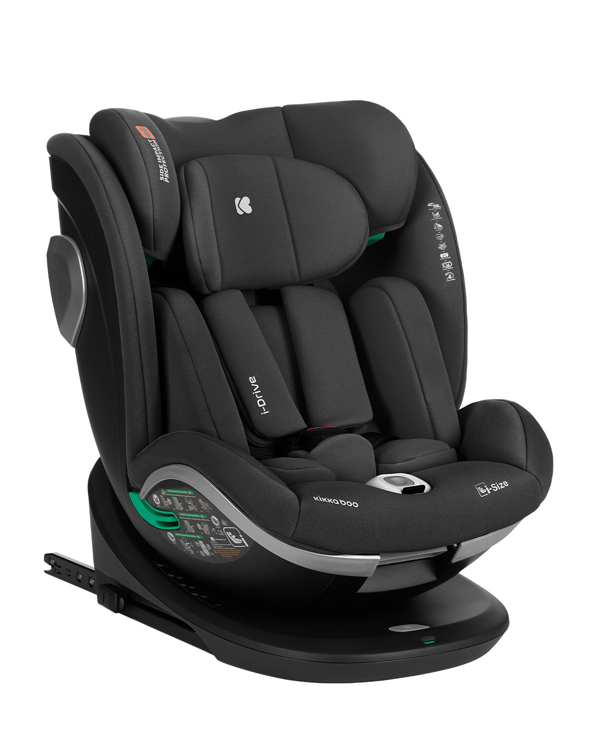 Cadeira Auto multigrupos Kikkaboo i-Drive  40-150