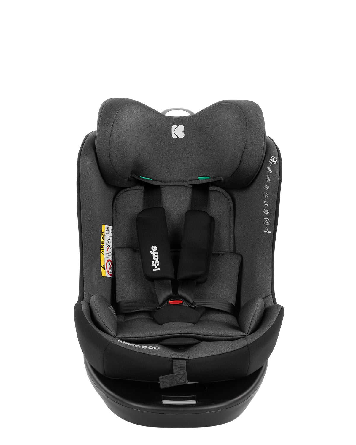 Cadeira Auto multigrupos Kikkaboo i-safe   | 40cm - 150cm