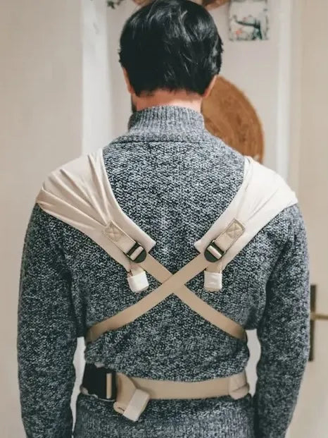 Mochila Neko Tiny Ajustable Prematuro/Recién Nacido Taupe