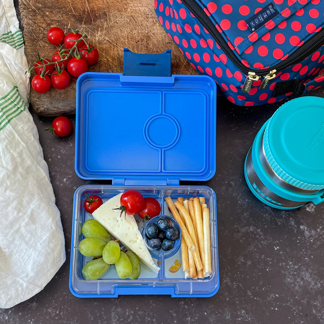 Yumbox Surf Blue Rocket 3-Compartment Lunch Box