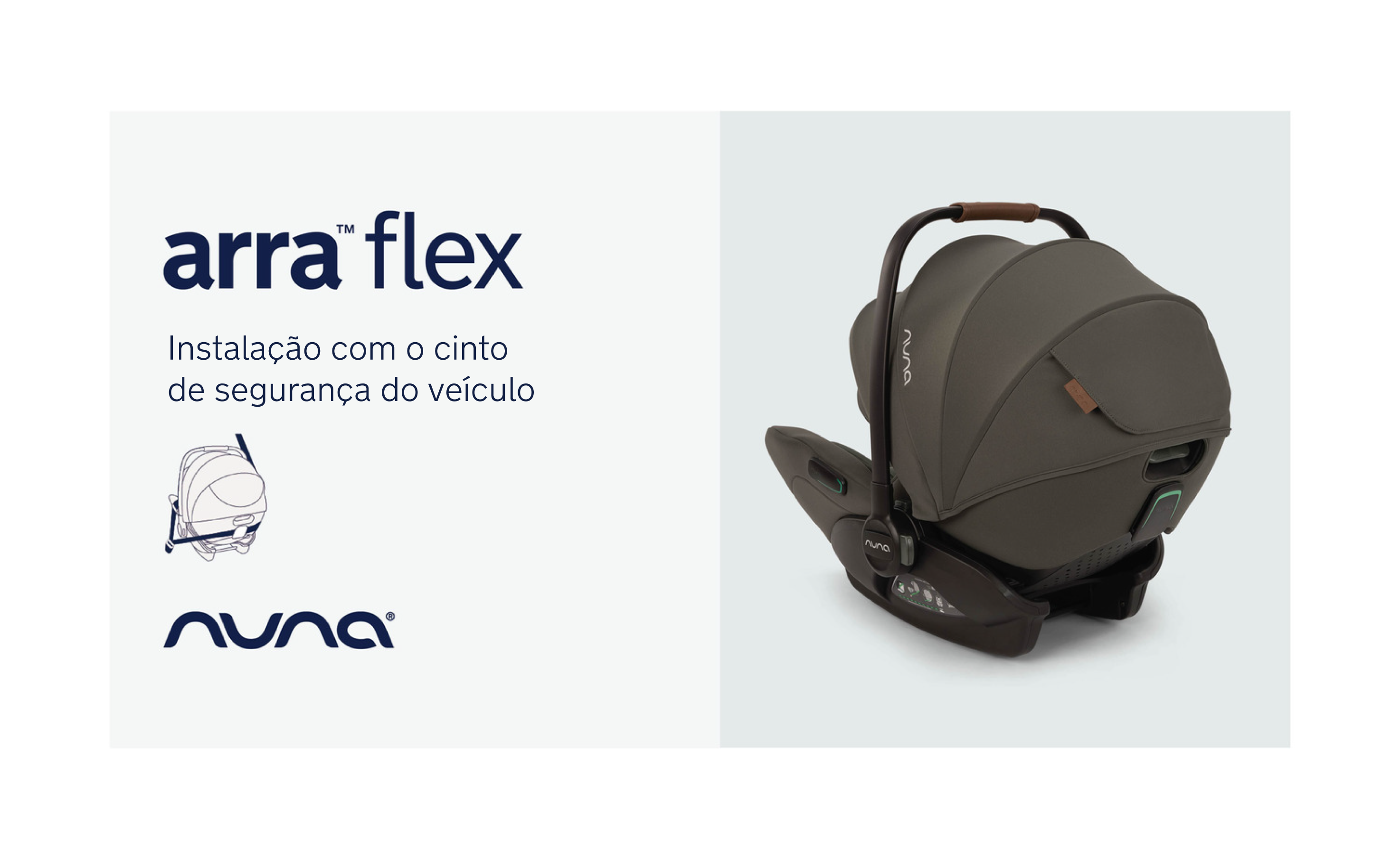 Nuna Arra Flex Egg Car Seat