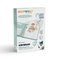 KidyWolf Prancha de Desenho Ilustrada com Luz Verde