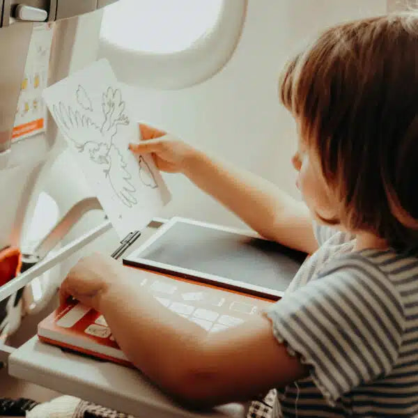 KidyWolf Drawing Tablet with Pen - Dinosaurs 