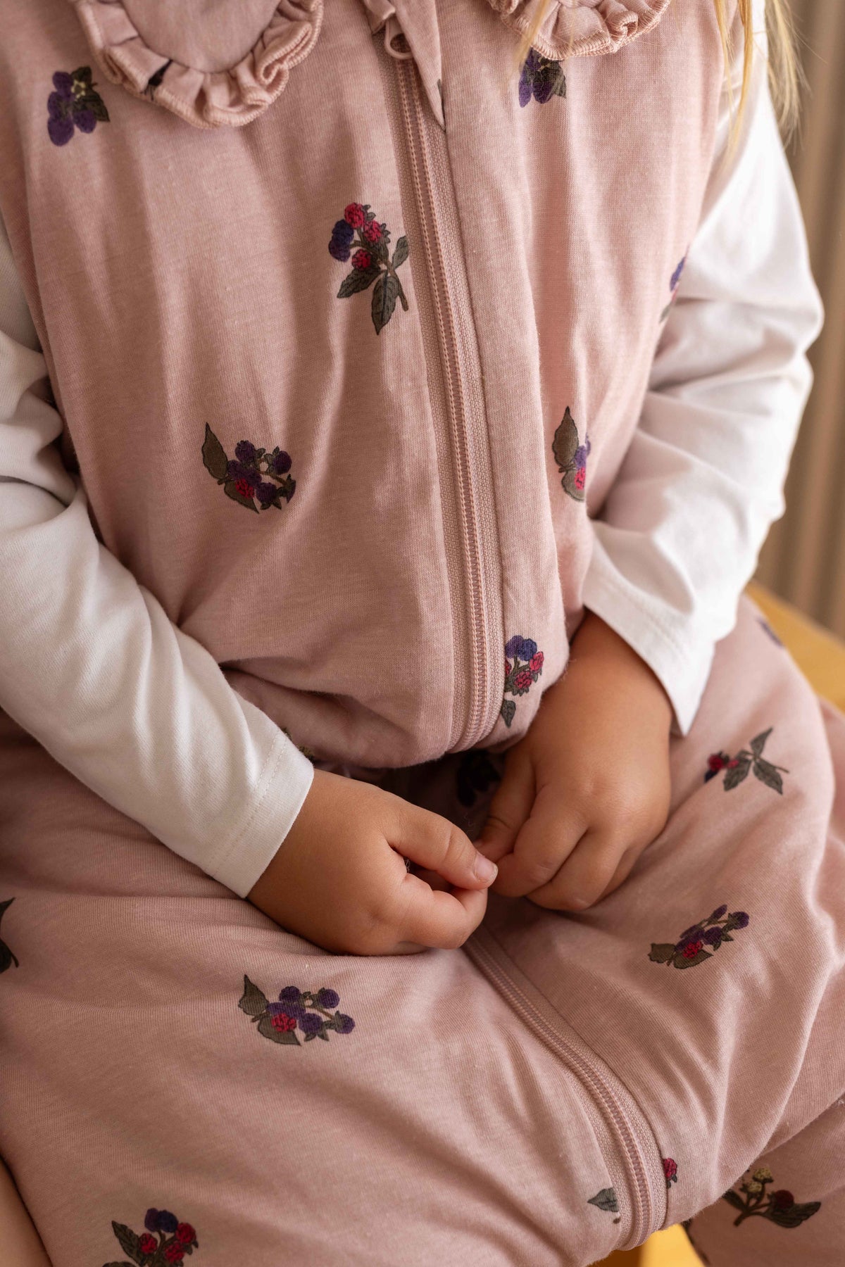 MolisandCo TOG 2.5 Saco de dormir com pés Winter Flowers