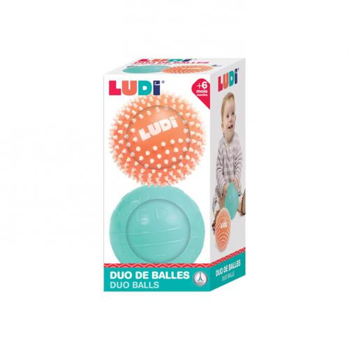 Ludi Duo de Bolas com pontas suaves