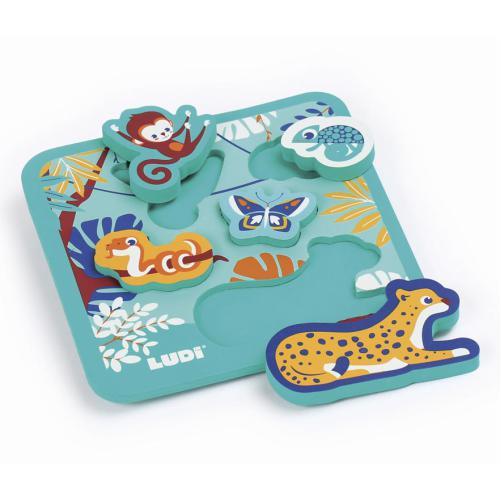 LUDI Puzzle espuma  - Animais
