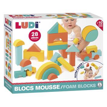 Ludi Bloques de Construcción de Espuma