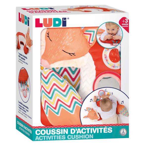 Ludi Activity Pillow - Fox