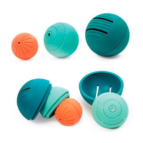 LUDI Ball-in-ball – 3 Bolas para Encajar