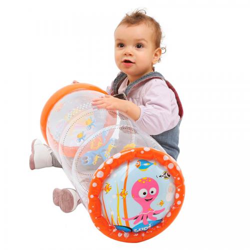 Ludi Inflatable Sensory Activity Roller - Sea