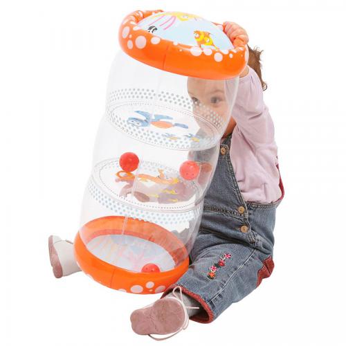 Ludi Inflatable Sensory Activity Roller - Sea
