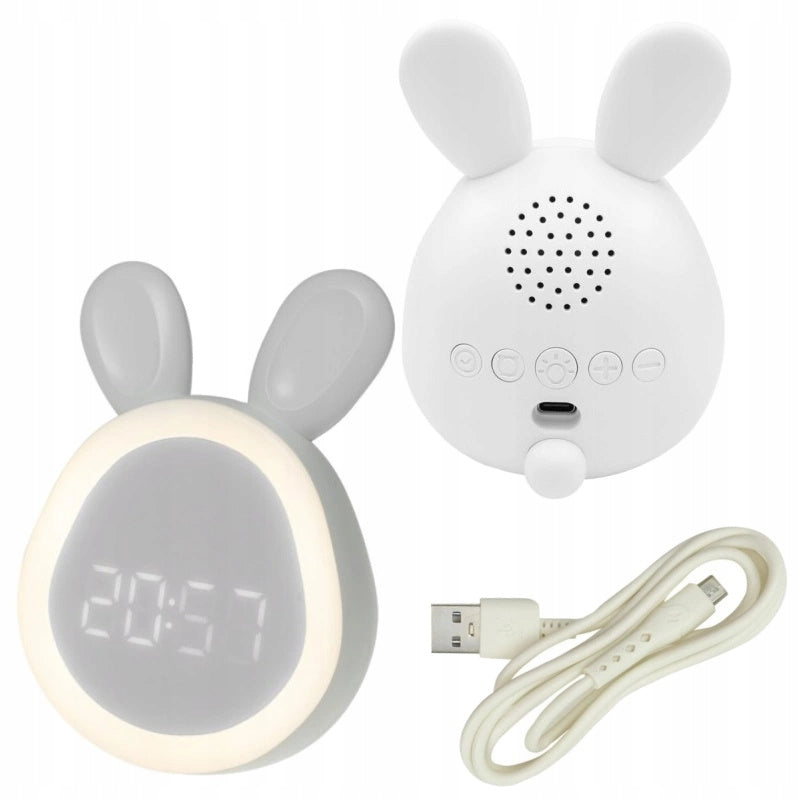 Mary's Light Pink Rabbit Alarm Clock