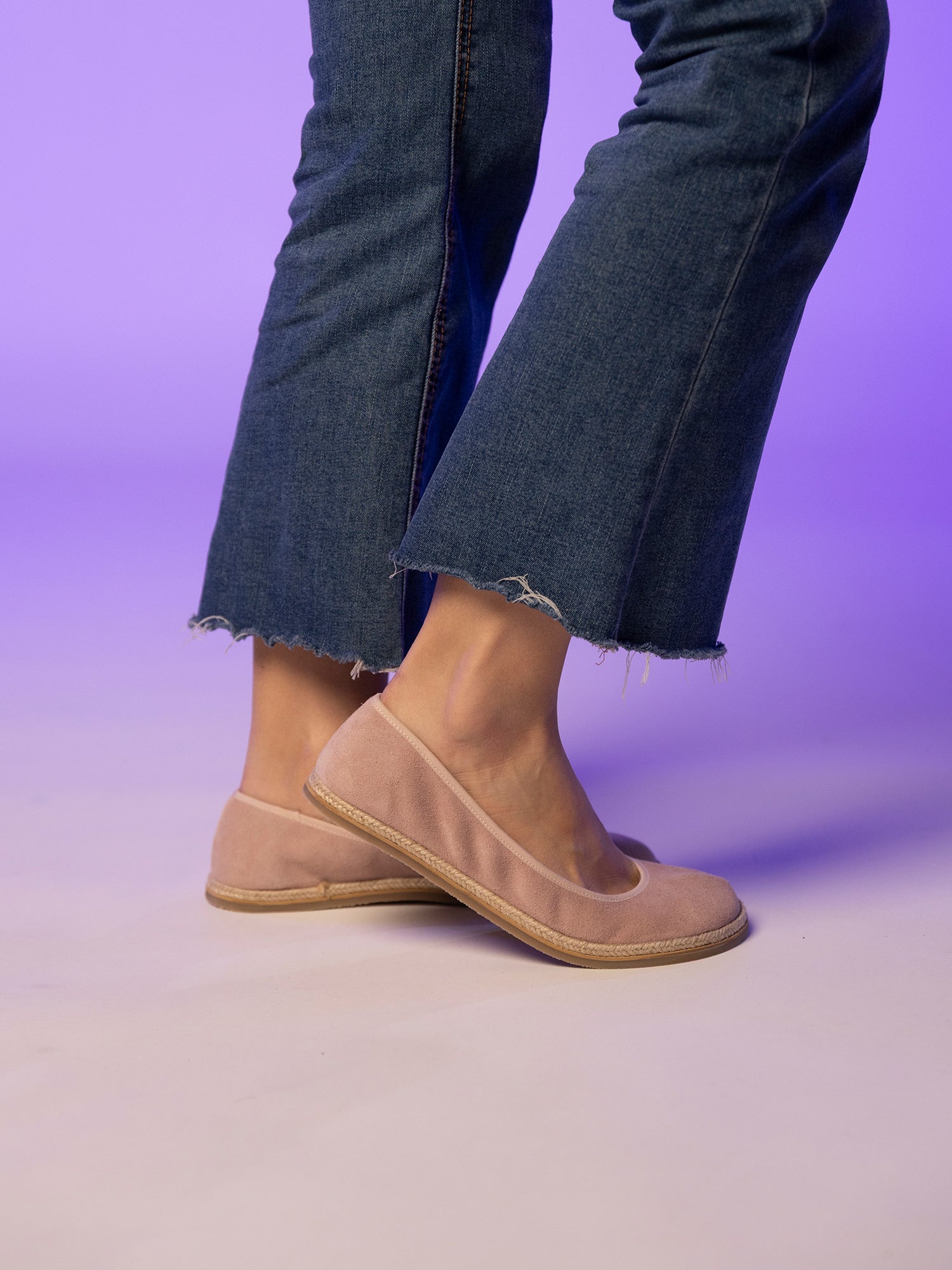 Mum Barefoot - Bailarina Lucia Palm Pink