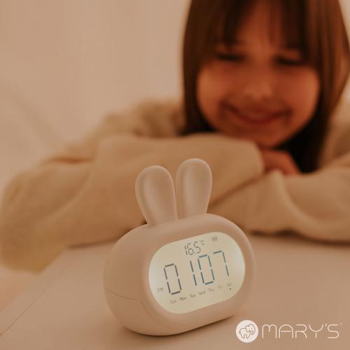 Mary´s Despertador Coelho Branco