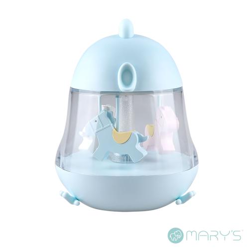 Mary's Pink Unicorn Music Box with LED Light