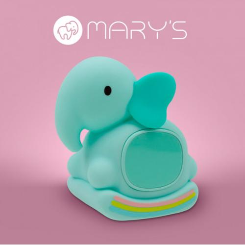 Mary´s Luz de Presença com Despertador Elefante