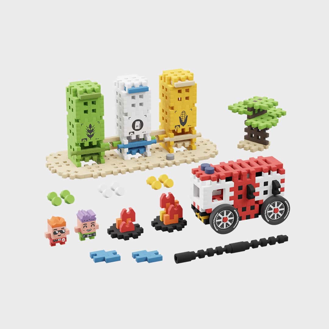 Marioinex - Mini Waffle City - Intervenção dos Bombeiros