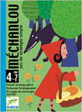 Djeco Juego de cartas táctico y de estrategia MÉCHANLOU 
