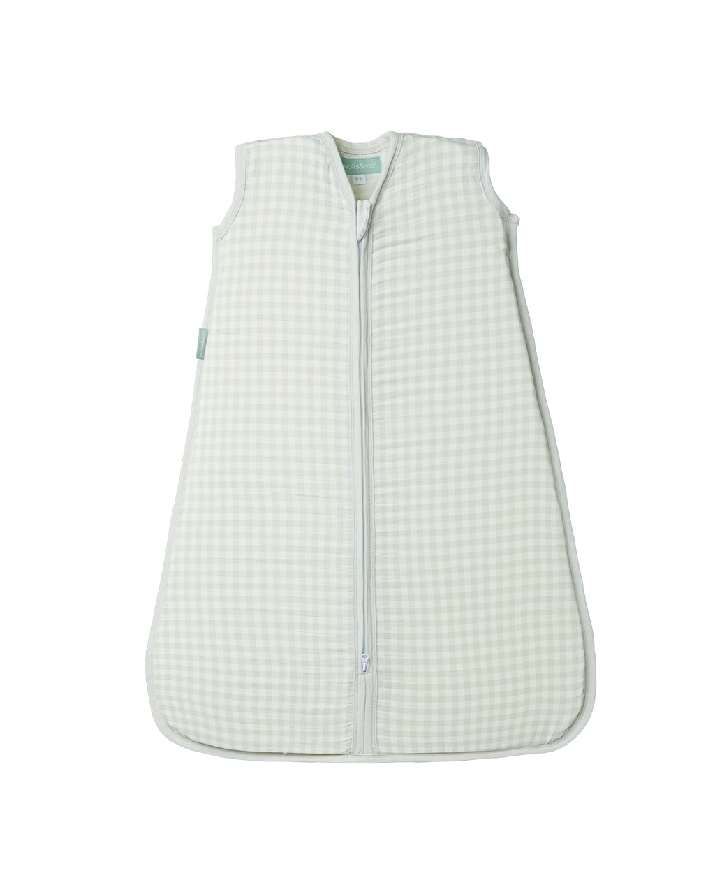 MolisandCo saco de dormir sem pés TOG 0.5 Bamboo muslin - Mercury