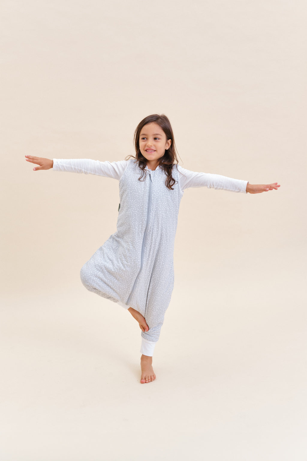MolisandCo TOG 2.5 Saco de dormir com pés Grey Print