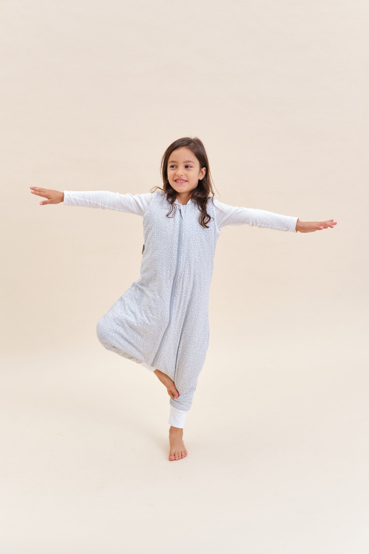 MolisandCo TOG 2.5 Saco de dormir com pés Grey Print