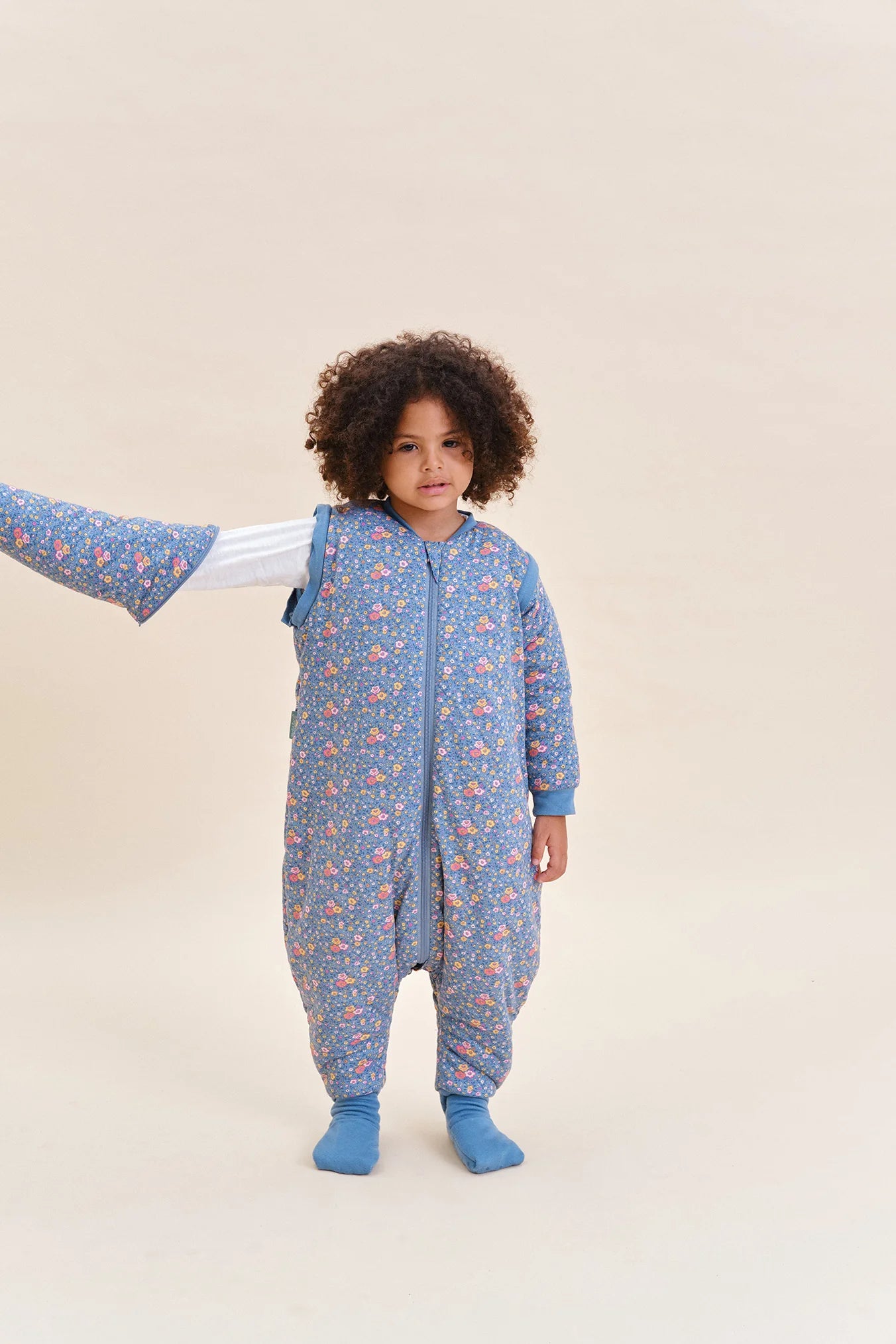 MolisandCo TOG 2.5 Saco de dormir com pés e mangas [Wild Orchid]