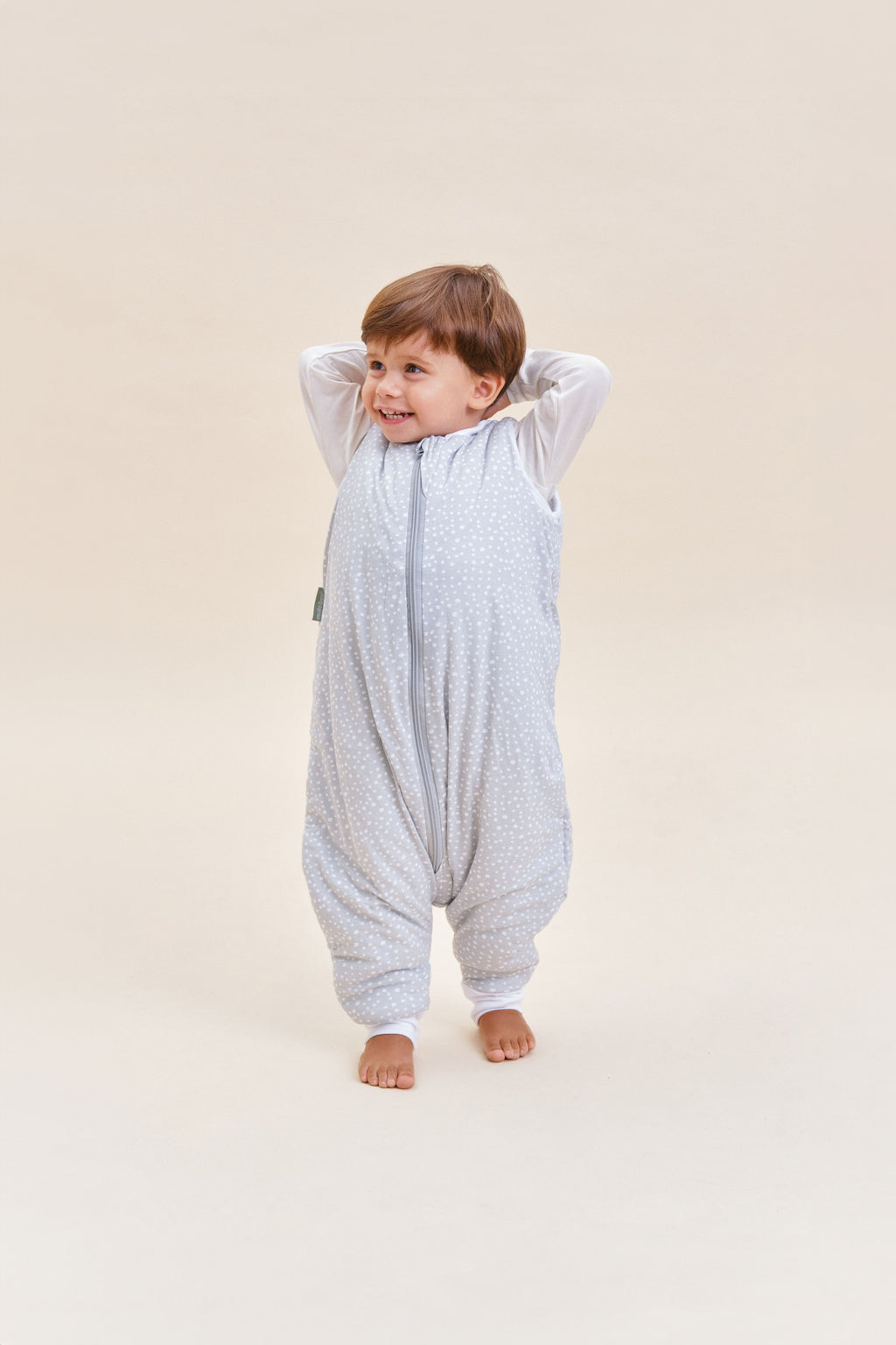 MolisandCo TOG 2.5 Saco de dormir com pés Grey Print