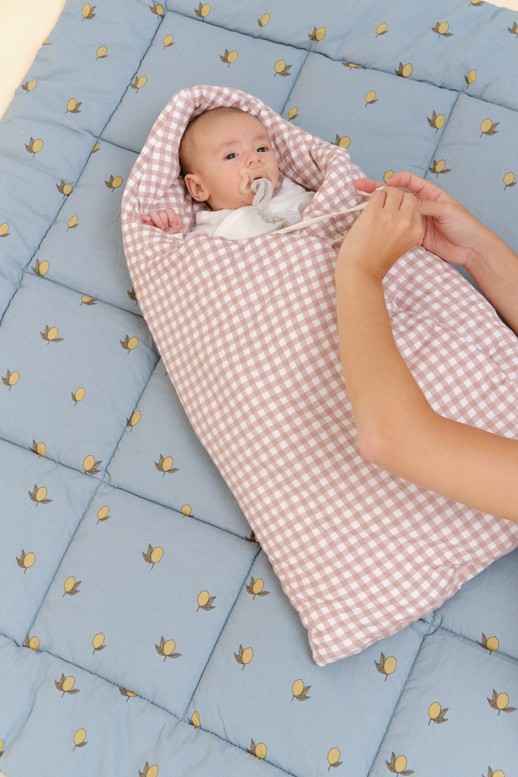 MolisandCo Saco para alcofa Inverno Dusty Rose