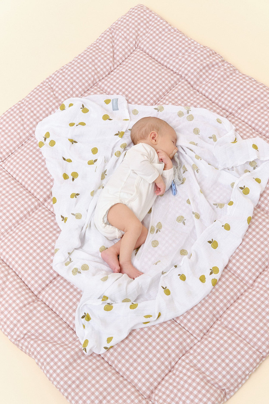 MolisandCo Tapete de bebé Dusty Rose