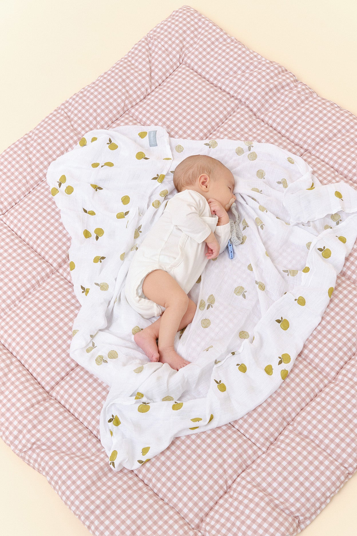 MolisandCo Tapete de bebé Dusty Rose