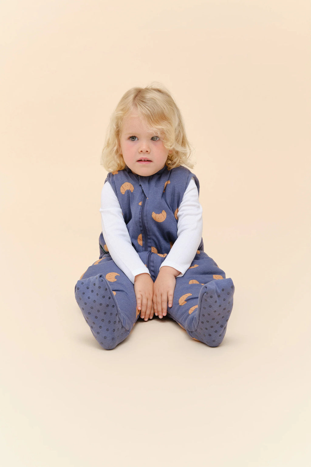 MolisandCo TOG 2.5 Saco de dormir com pés [Croissants] * por encomenda