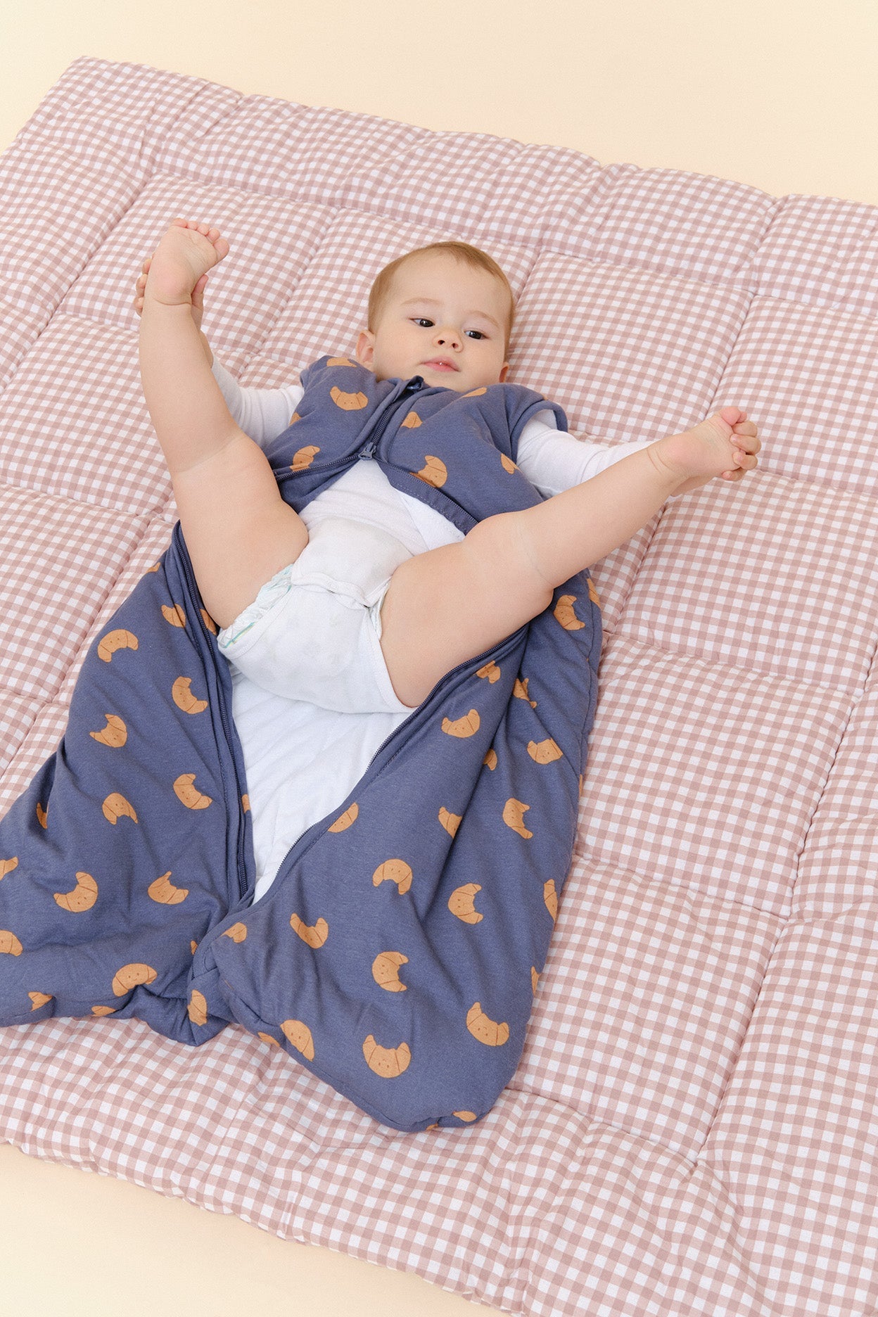 MolisandCo Tapete de bebé Dusty Rose