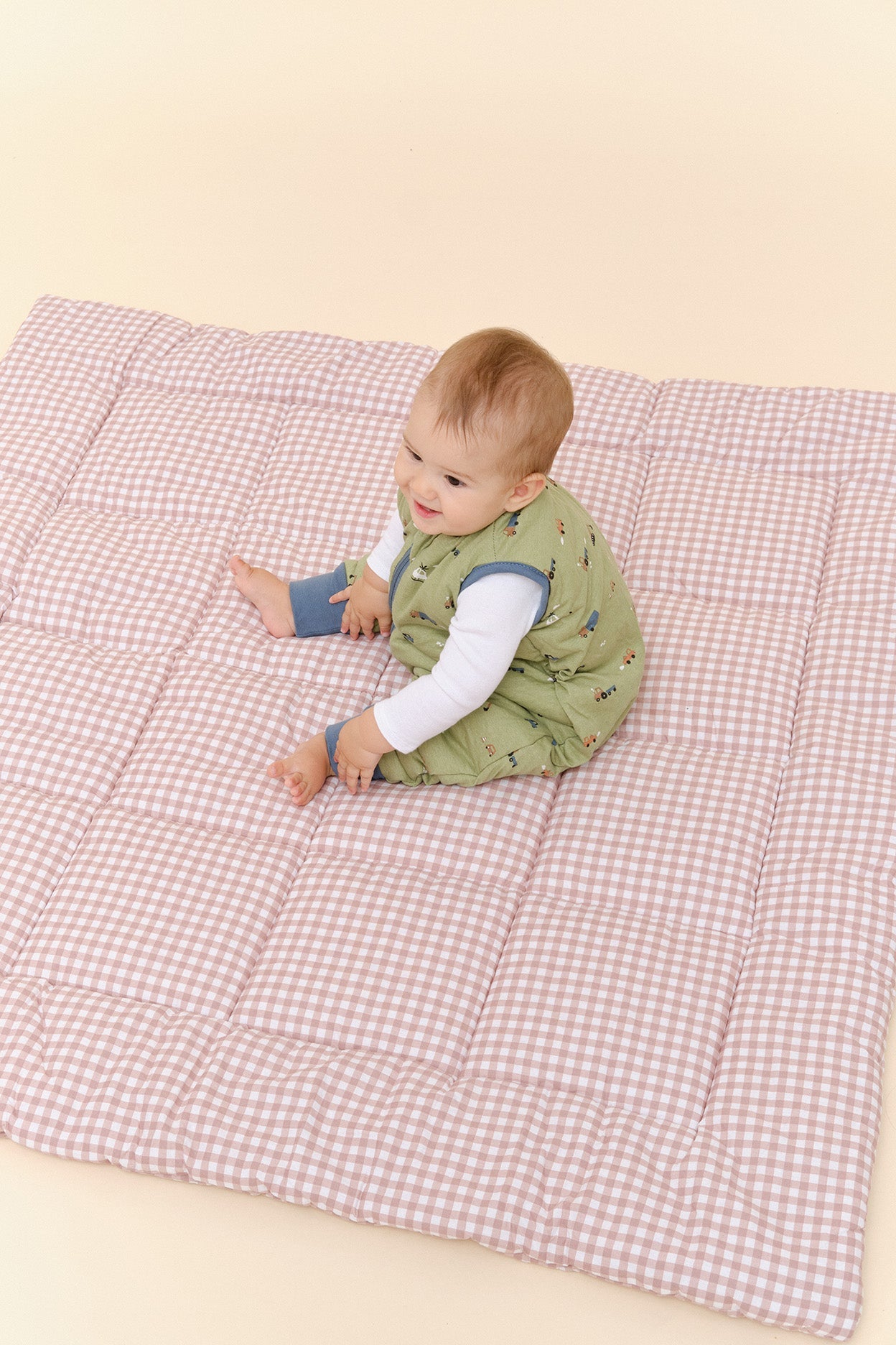 MolisandCo Tapete de bebé Dusty Rose