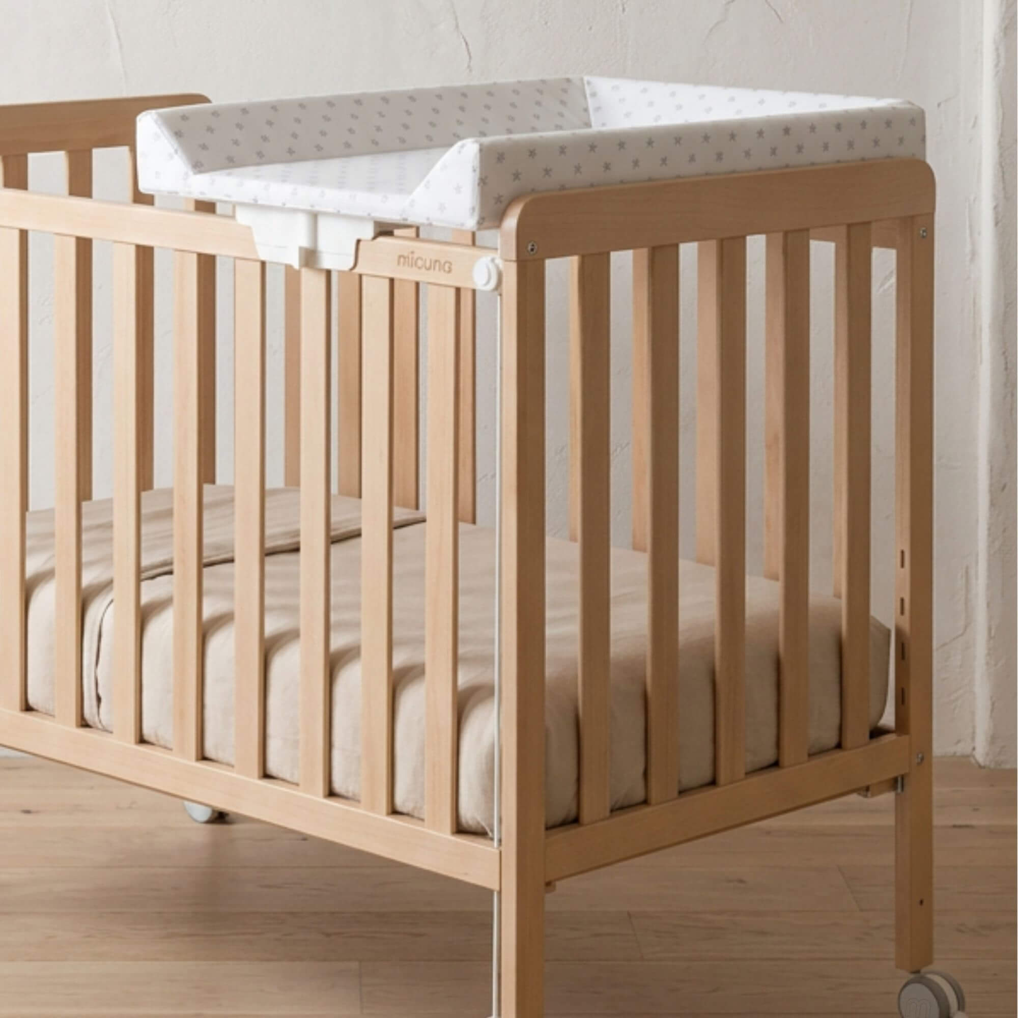 Micuna Trio (Cuna + Cómoda + Kit Colecho) [Madera]