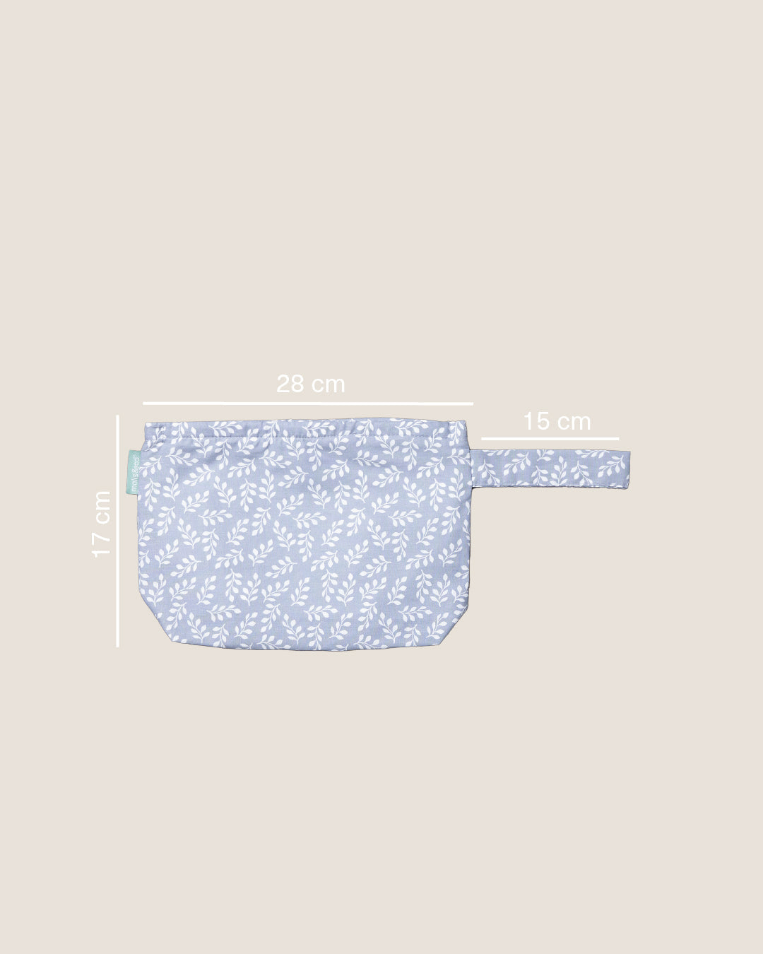 MolisandCo Necessaire Blue Garden