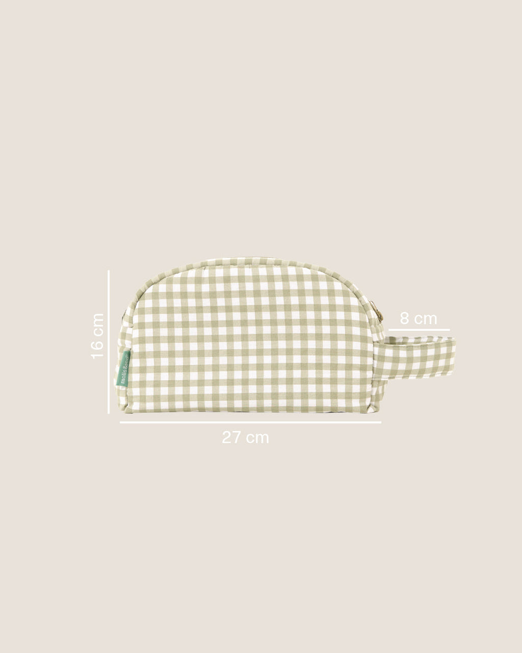 MolisandCo Necessaire de viagem Mint Tea