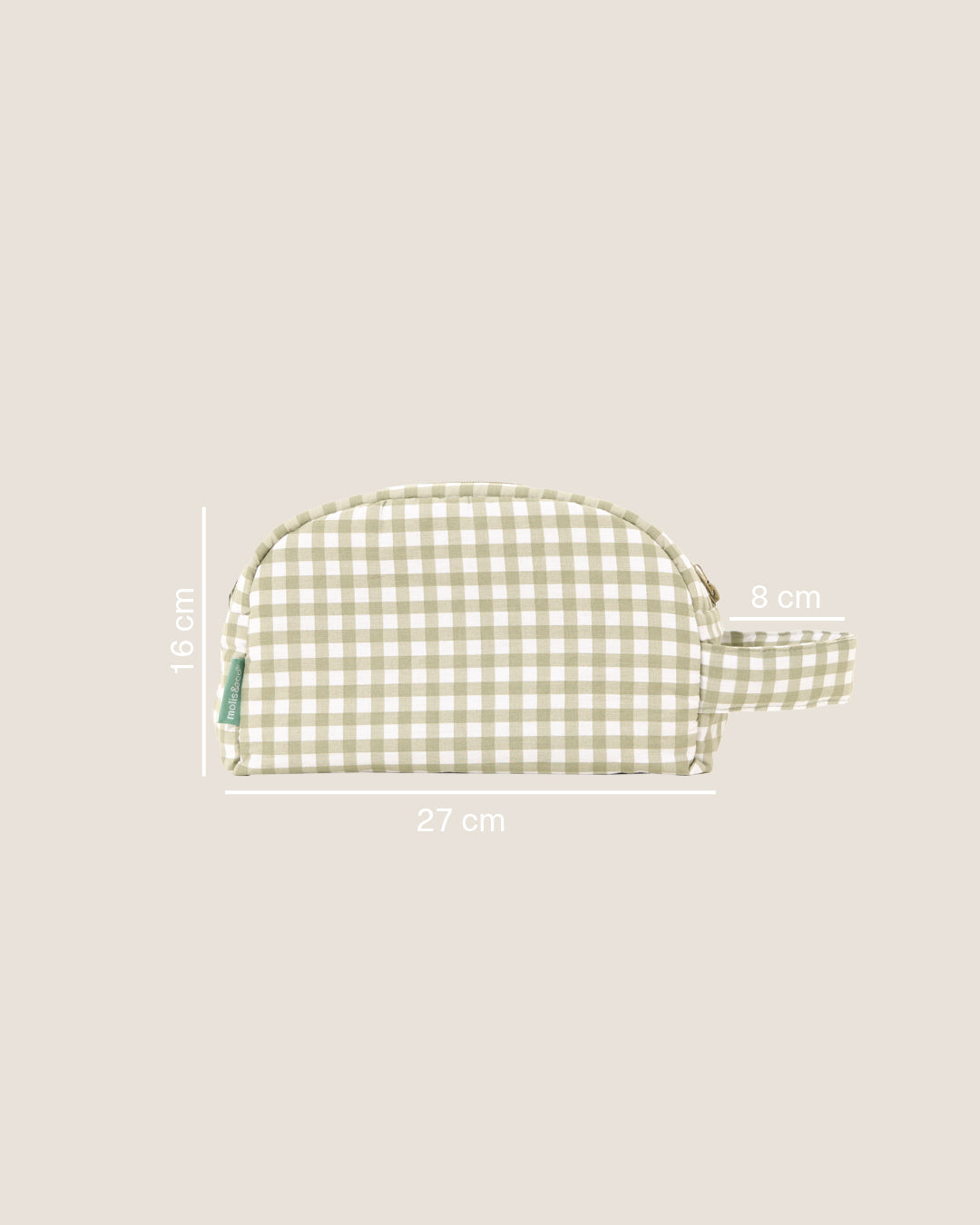 MolisandCo Necessaire de viagem Mint Tea