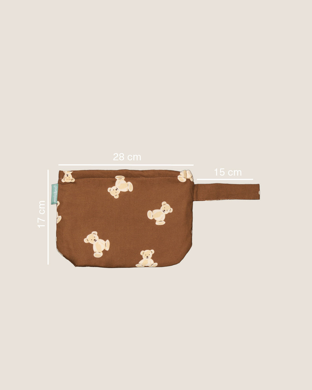MolisandCo Necessaire Teddy Mocca