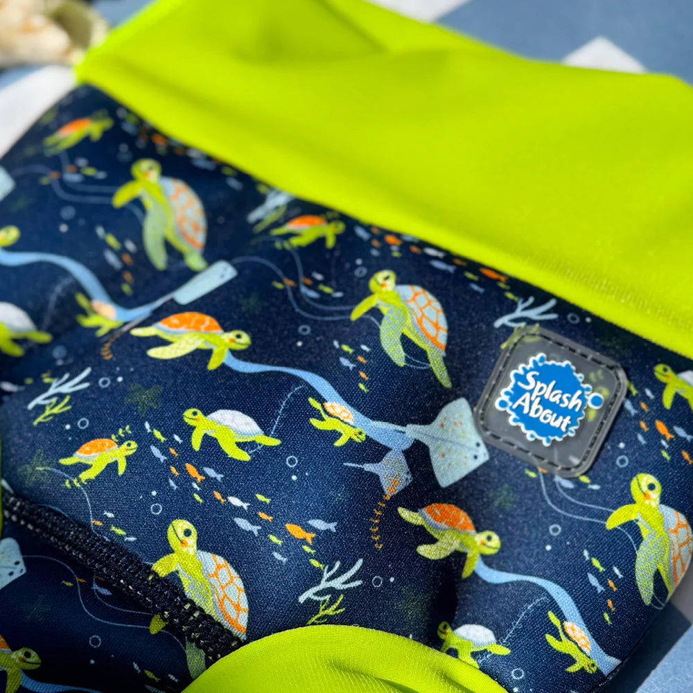 Splash About - Happy Nappy Reusable Beach/Pool Swim Diaper Turtle Tide