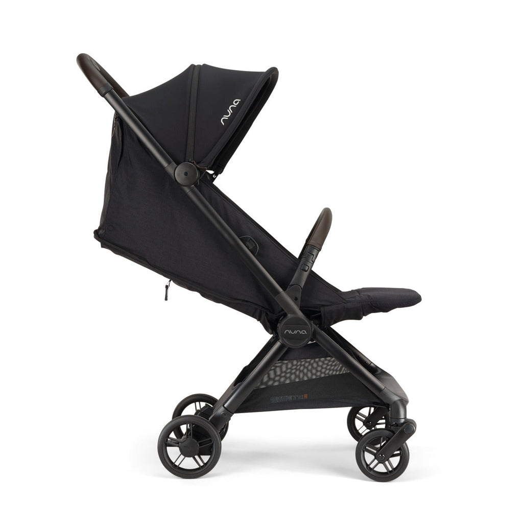 Nuna VIAA cabn Caviar - reclinado