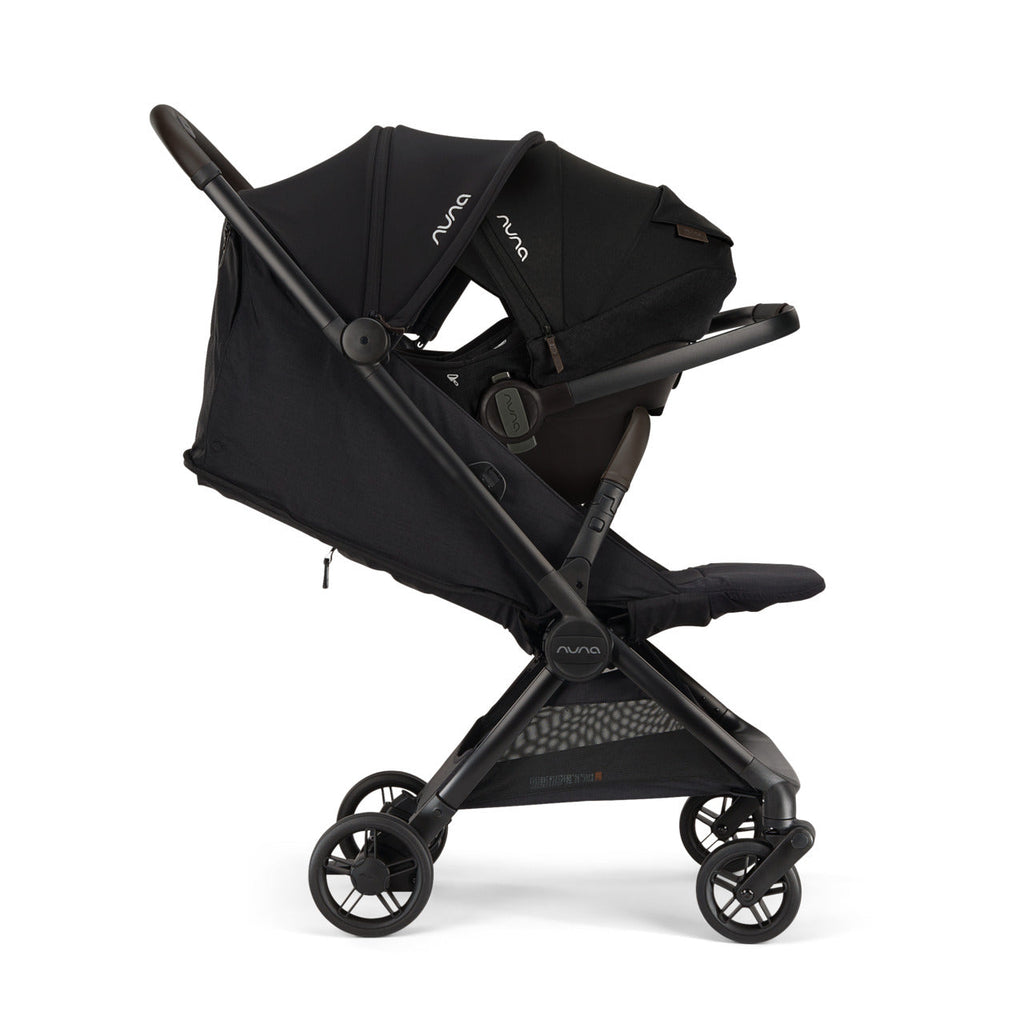 Nuna VIAA cabn com ovo Nuna PIPA - travel system sem adaptadores