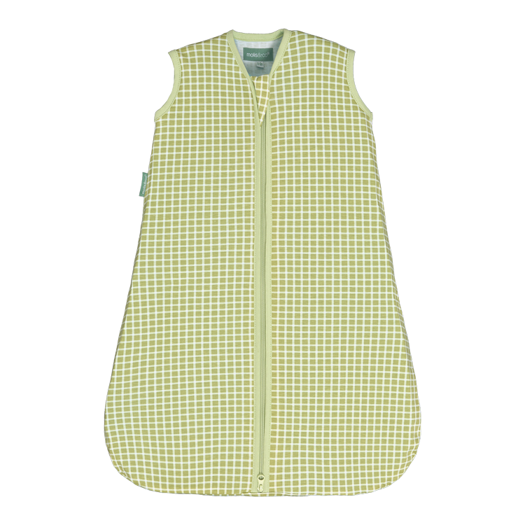 MolisandCo saco de dormir sem pés TOG 0.5 Pistacchio