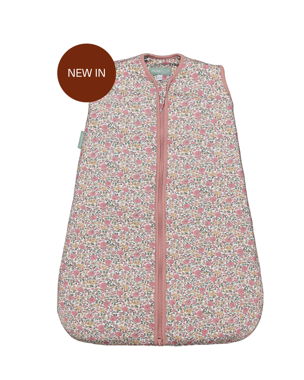 MolisandCo saco de dormir sem pés TOG 1.0 Peony