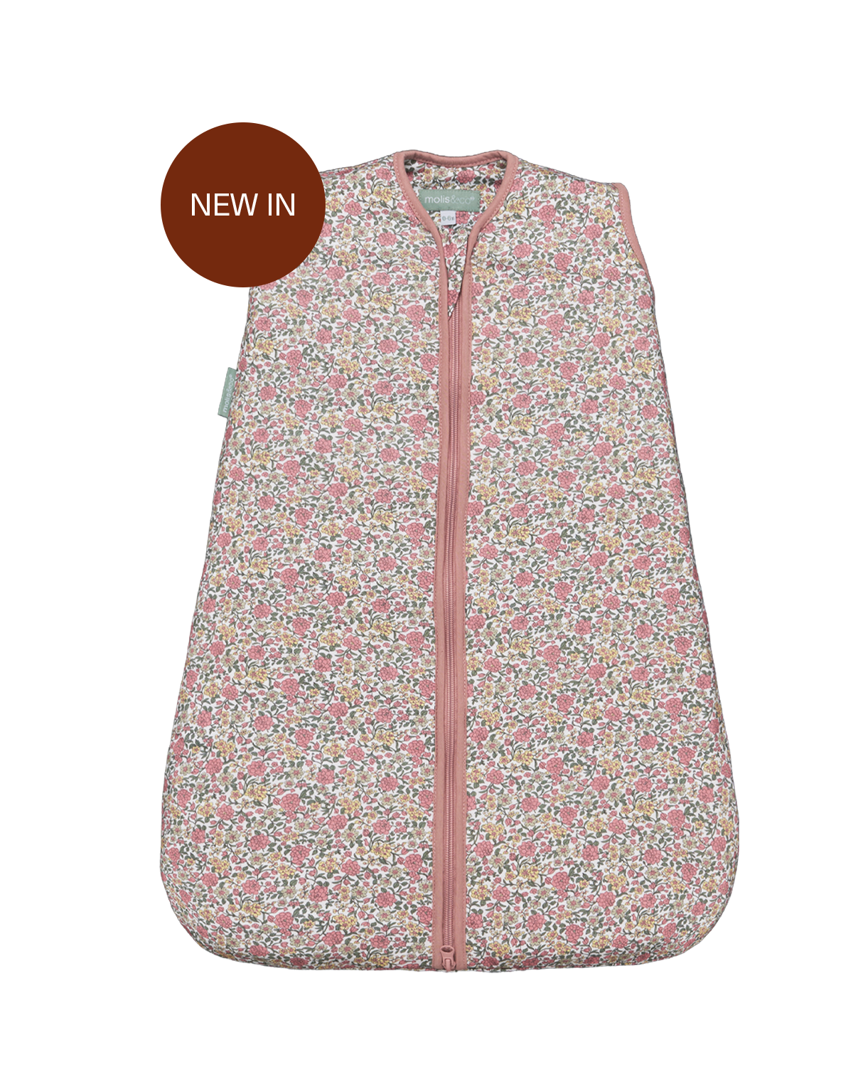 MolisandCo saco de dormir sem pés TOG 1.0 Peony