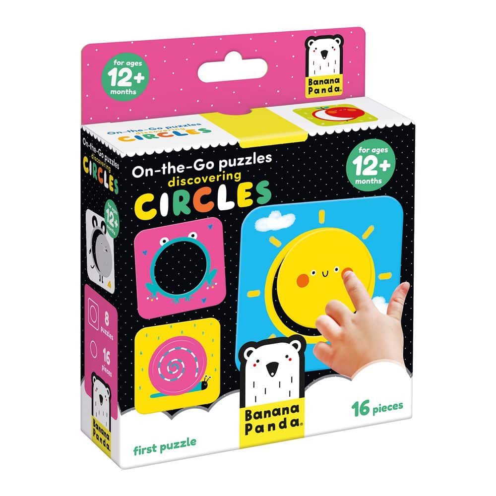 Banana Panda Jogos de Viagem puzzles on-the-go Círculos