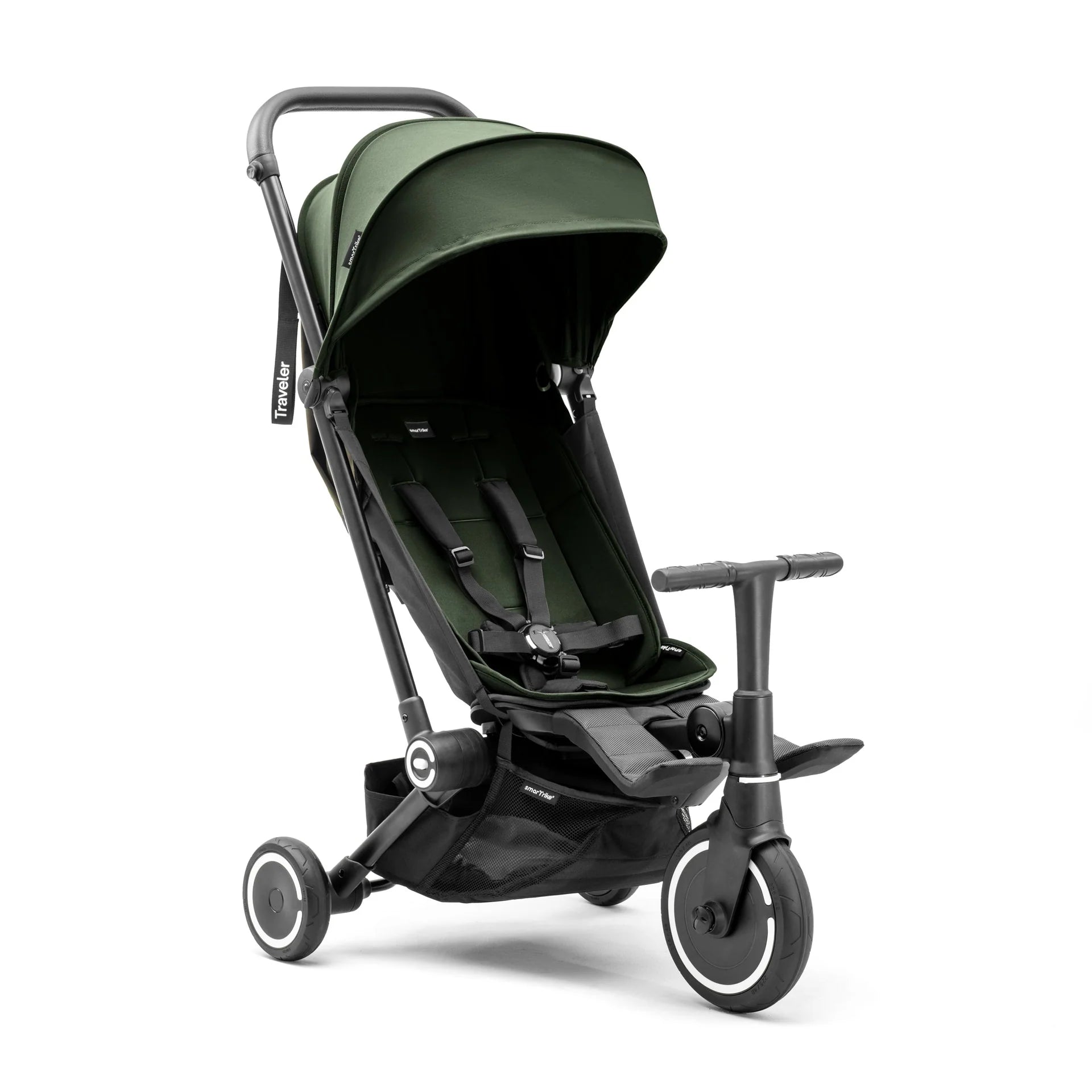 SMARTRIKE TRAVELER Compact stroller with tricycle - up to 22kg