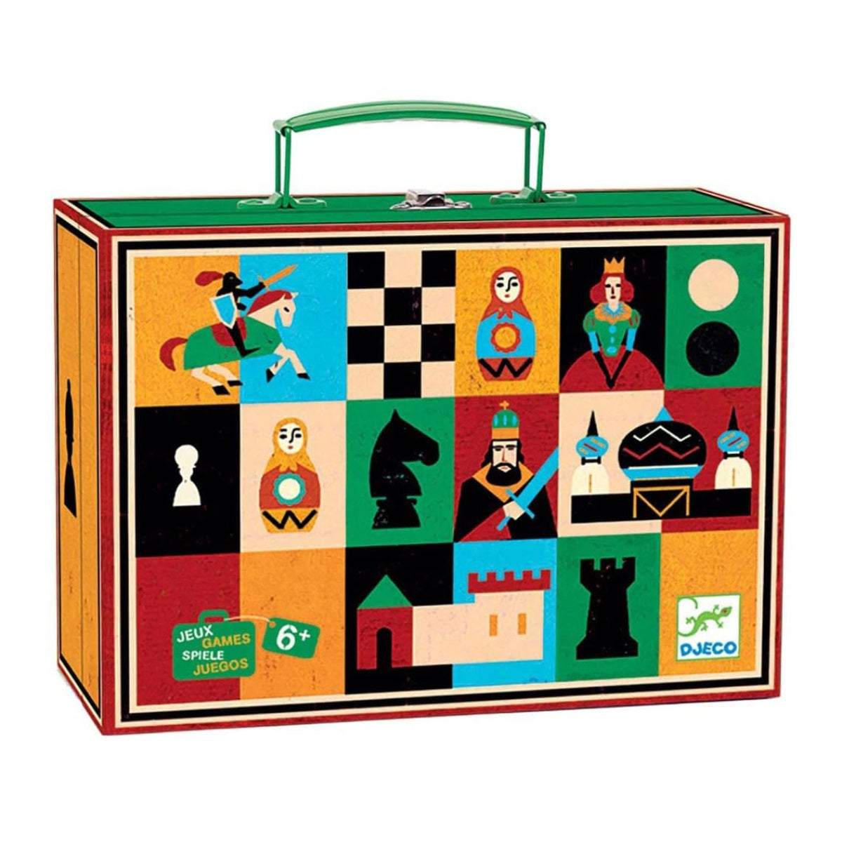 Djeco Jogo Mala de Xadrez e Damas
